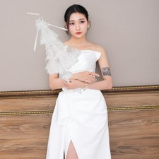  Parapluie en dentelle : Parasol en dentelle blanche pour mariage – Parasol de