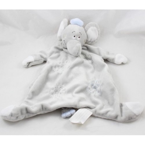 Doudou plat éléphant