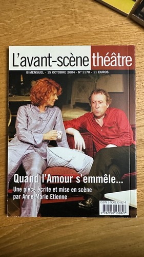 Avant scène théâtre n - l'avant-scène,