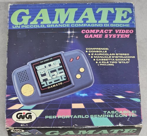 Console gamate gig ita neuve - console,