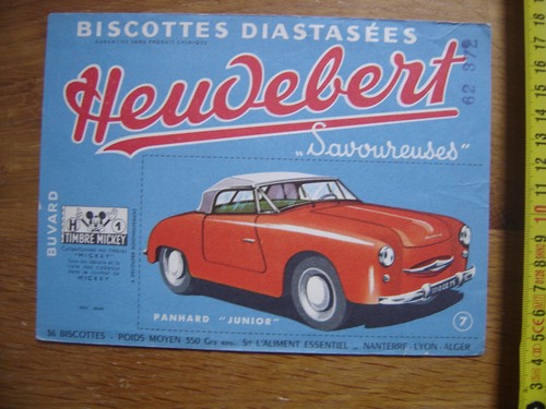 Buvard heudebert biscottes - buvard,