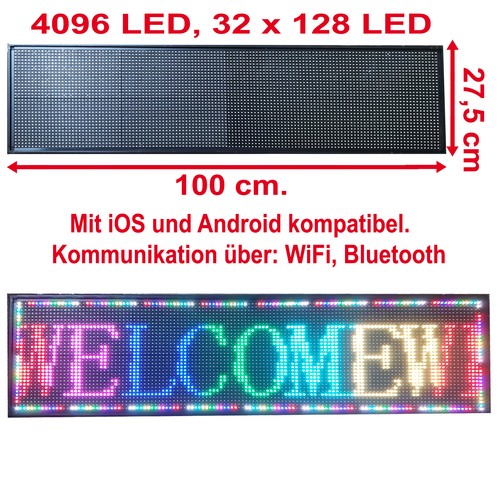 Panneau publicitaire led - mh,