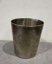 Gobelet plaquage argent Christofle