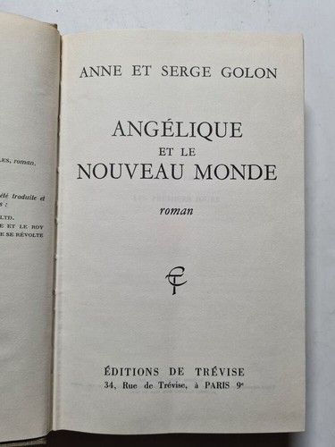 Angélique nouveau monde - nouveau,