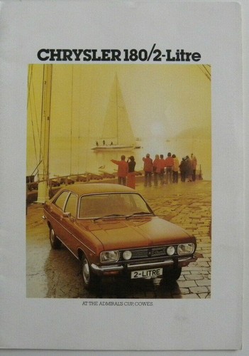 Brochure chrysler 180 - chrysler,