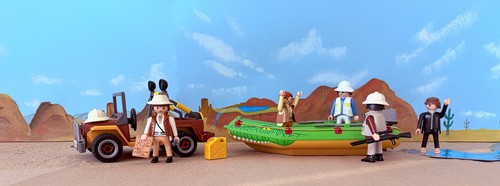 Playmobil voiture bateau - playmobil,
