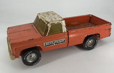 Chevy Pickup Chevrolet Vintage Nylint toys made in rockford ill USA, Orange 1970