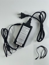 Lot complet : Adaptateur secteur 12V 3A + Câble diviseur DC 1 vers 4