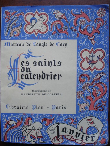 Les saints calendrier - saints, /