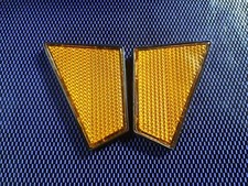 x 2 CATADIOPTRES ORANGE  POUR