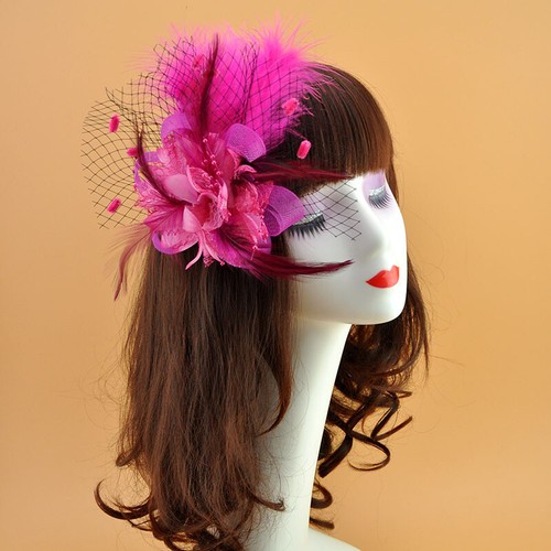 Femme plume cheveux pince - femme,