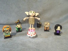 LEGO LOT  5 PERSONNAGES  HARRY POTTER  BRICK HEADZ  collection lego  DOBBY