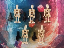 Lot de 5 Battle Droid sw0001c avec Blaster Figurine Minifig LEGO Star Wars