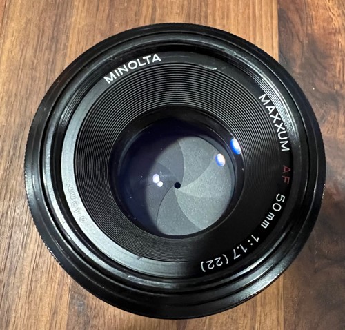 Minolta maxxum 50mm - af, f1.7
