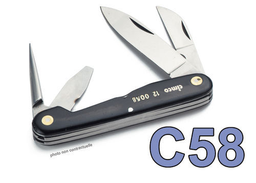 C58 couteau électricien - c58, d'électricien