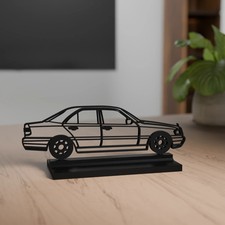 Mercedes-Benz C200 W202 Modèle Décoration 3D - Cadeau pour les amateurs de vo...