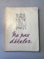 Ne Pas Dételer - JEAN DRATZ