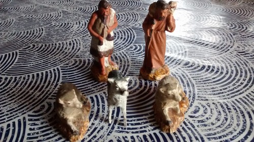Lot très anciens santons - 2, 9
