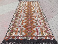 Tapis boho, kilim brodé turc