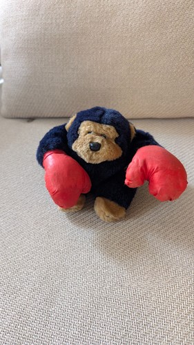 Peluche gorille boxeur gants - peluche,