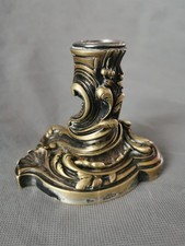 Petit bougeoir en bronze de