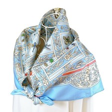 Foulard vintage HERMES Carre