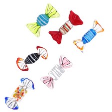 Lot de 6 décorations en verre