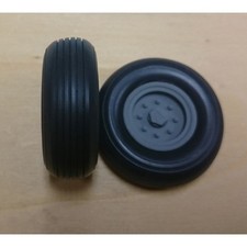 ARTISAN32, 2x Roue de benne 35x13mm, échelle 1/32, ART04273