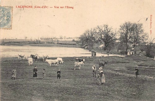 Lacanche vue sur l etang - sur, l'etang