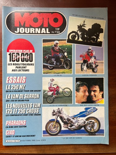 Moto journal 720 - n°720, du