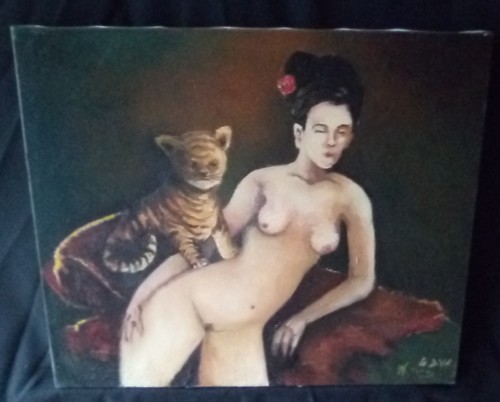Tableau huile sur - tableau, toile