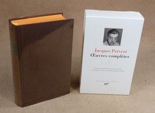 LA PLEIADE :  JACQUES PREVERT - OEUVRES COMPLETES 1 / 1996