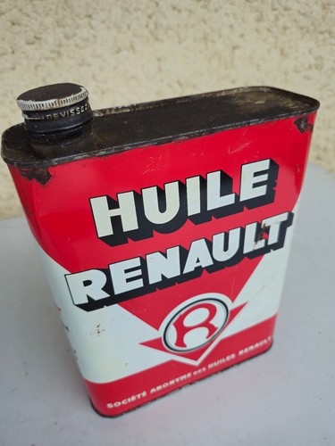 Bidon huile renault - d'huile, renault.