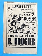 Daniel Laborne - Lariflette - coupure de presse 1973 - Rougier pêche Dreux