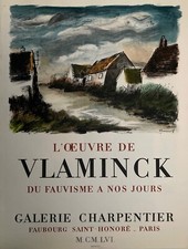 Maurice de Vlaminck affiche en