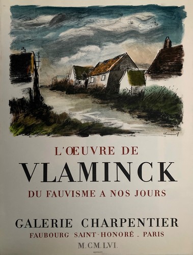 Maurice vlaminck affiche en - affiche,