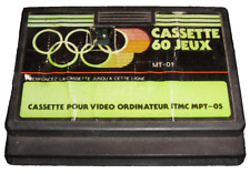 Cassette 60 jeux (style Pong /