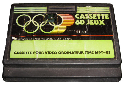 Cassette jeux style pong - (style, /