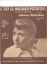 partition JOHNNY HALLYDAY : c'est le mashed potatoes