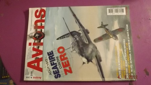Revue avions 208 seafire - revue,