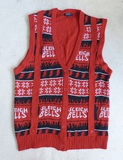 Merry Christmas party George pull gilet festif "Sleigh Bells" Noël fêtes M