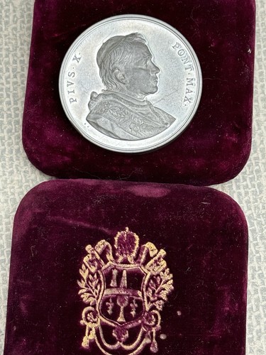 Ancienne médaille papale - médaille, &