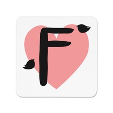 Lettre F Cœur Alphabet Magnétique De Frigo - Saint Valentin
