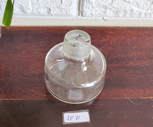 Encrier verre vintage - en,