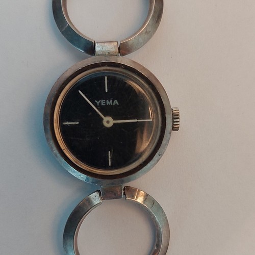 Yema montre mécanique argent - yema,