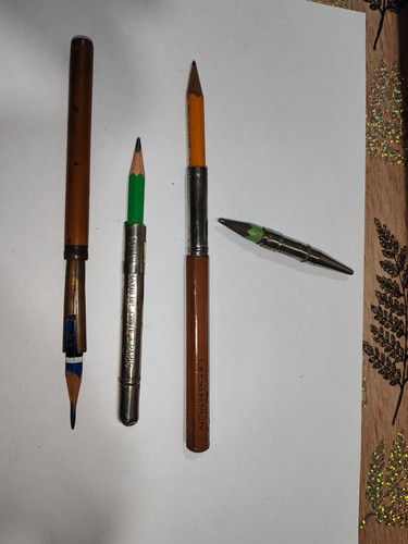 Lot ancien porte crayon - 4,