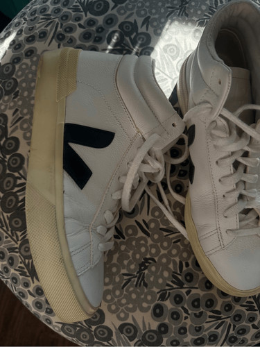 Veja white high top sneakers - veja, high-top