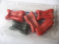 JEU D'OSSELETS ROUGE BONUX