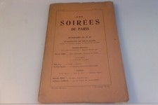 APOLLINAIRE PICABIA JARRY LES SOIRÉES DE PARIS N°22 Mars 1914 RARE