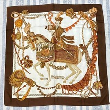 Hermes Le Timbalier Scarf Tag